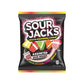 Sour Jacks, Sour Gummy Wedges, Assorted Fruit Flavored Candy, 5Oz Bag (12 Pack)