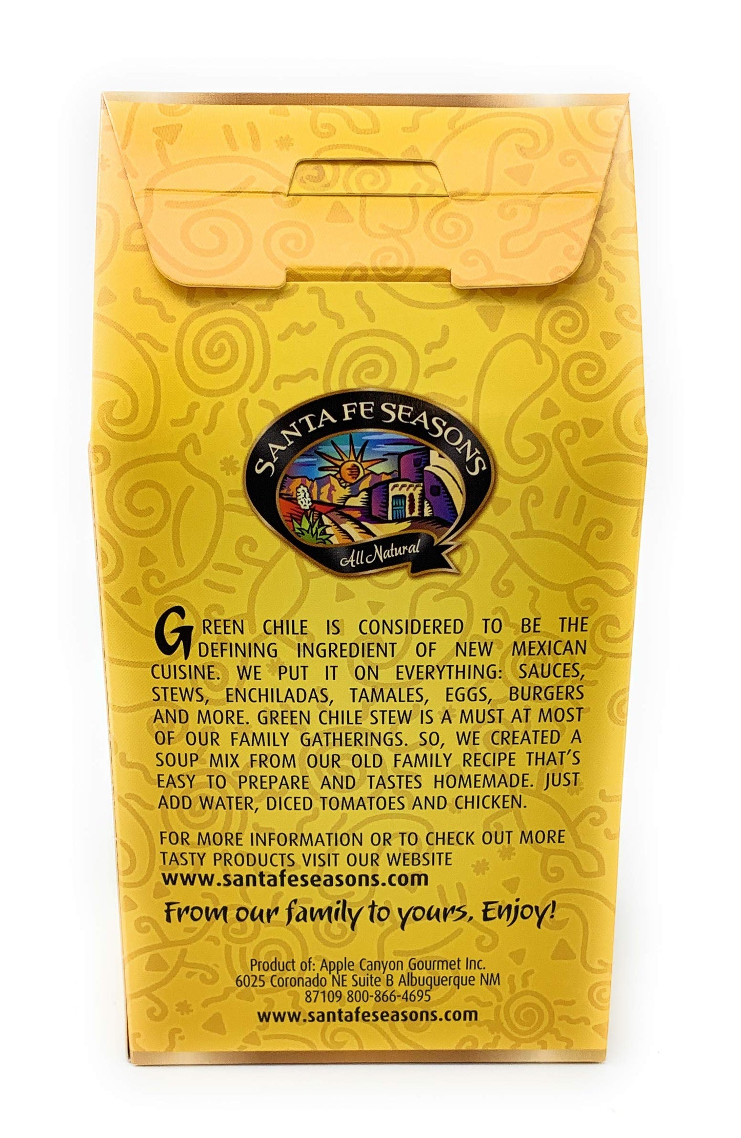 Green Chile Chicken Soup Mix