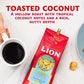Lion Coffee Toasted Coconut Flavored Light Roast Whole Bean Coffee, 24 Ounce Bag