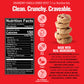 Every Body Eat Crunchy Cookie Bites, Gluten & Dairy Free, Vegan, School Safe Lunch Snacks, Single Serve (Pack Of 20) (Cranberry