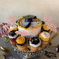 Gyufise 24Pcs Prom Cupcake Topper 2025 Prom Cake Topper For Party 2025 Prom Graduation Cupcake Topper 2025 Graduation Party Deco