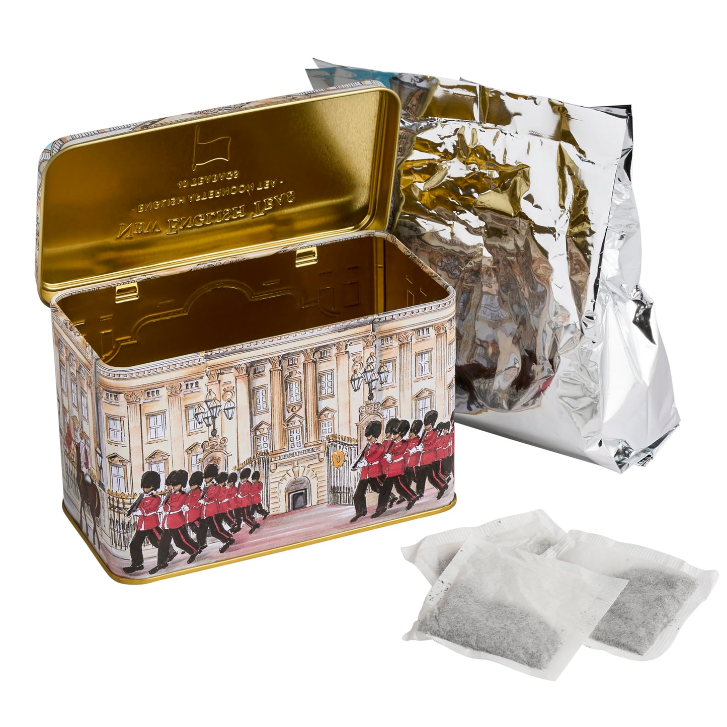 Buckingham Palace Tea Tin With 40 English Afternoon Teabags