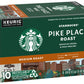 Starbucks Pike Place Roast Medium Keurig K-Cups - 0.44 Oz - 10 Ct - 2 Pk
