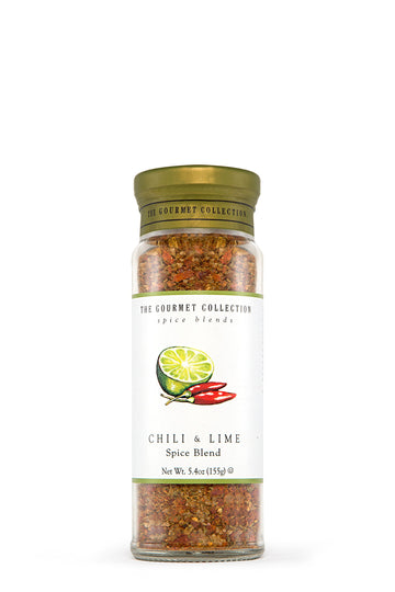 The Gourmet Collection Seasoning Blends, Chili And Lime Spice Blend - Seasoning For Cooking Fish, Soup, Chicken Wings, Salmon, S