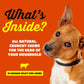 etta says! Crunchy Dog Chews - Rawhide-Free, All-Natural Ingredients - Sausage Flavor - 10 Pack