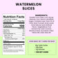 Snack Owl Vegan Sour Gummy Candy - Gluten Free, Low Calorie Candy - Guilt Free & Delicious Healthy Gummy Snacks - (Watermelon Sl