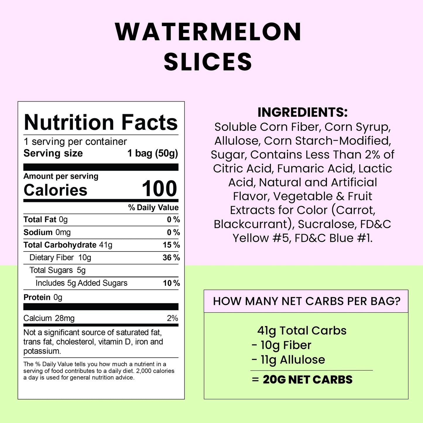 Snack Owl Vegan Sour Gummy Candy - Gluten Free, Low Calorie Candy - Guilt Free & Delicious Healthy Gummy Snacks - (Watermelon Sl