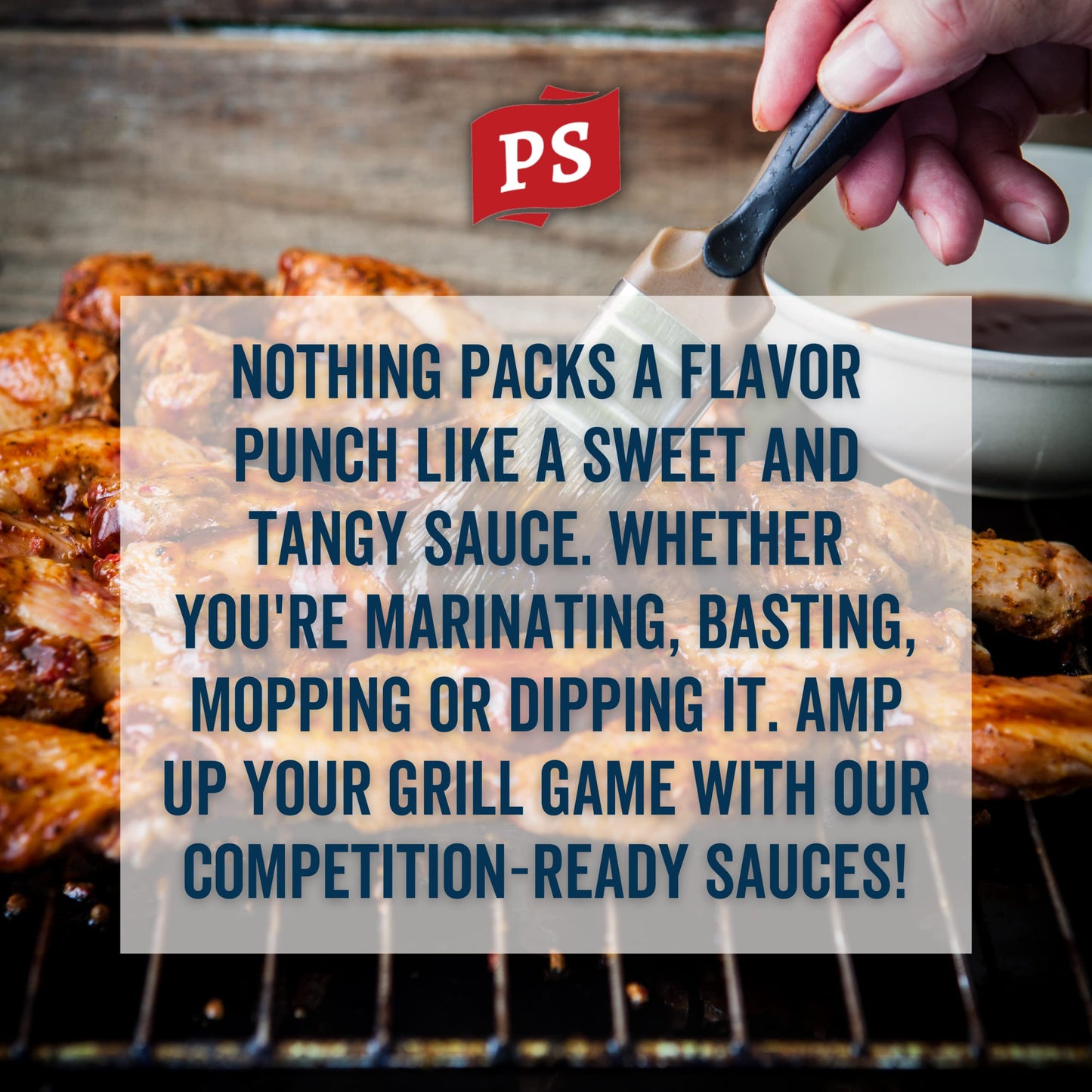 Ps Seasoning Board-Style Carolina Gold Honey Mustard Bbq Sauce - Tangy And Sweet Marinade, Glaze, Baste, And Dip - All-Purpose Sauce Great For Pulled Pork, Ribs, Bbq Chicken, Wings, Pork Chops, And More