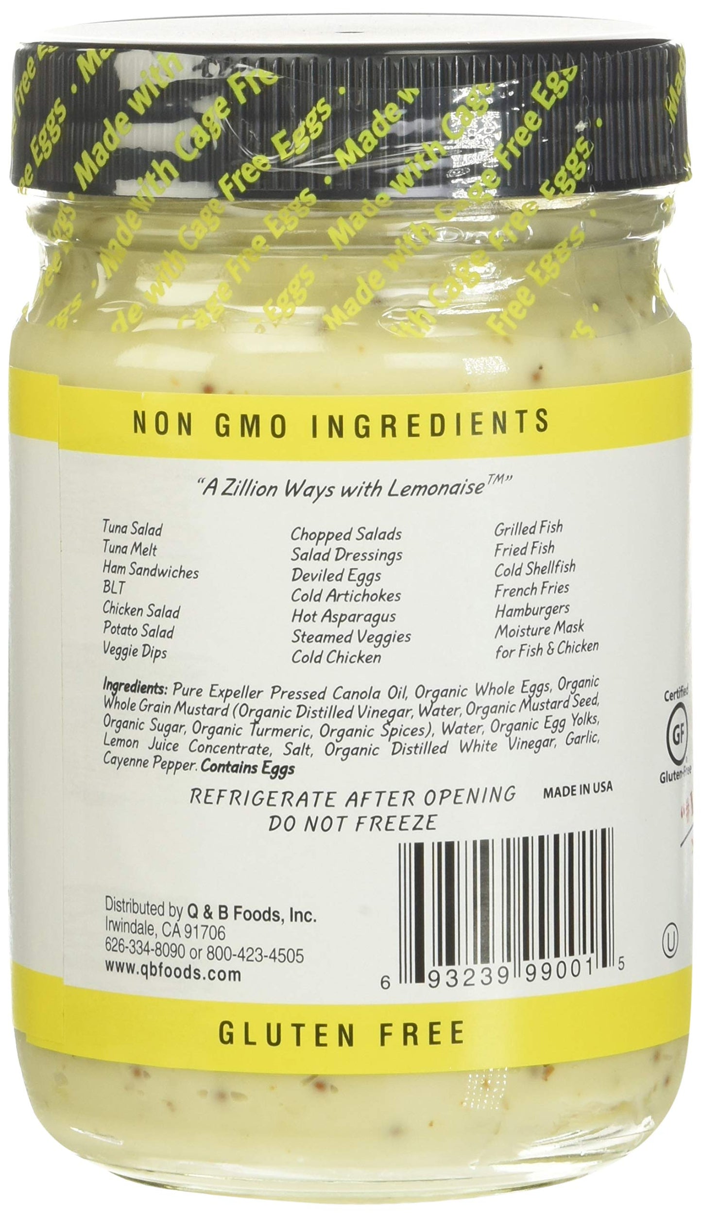 Ojai Cook All Natural Lemonaise - 12 fl oz2
