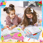 X1Zuue Ice Cream Activity Books For Kids 24Pcs Summer Ice Cream Mini Games Coloring Book Set Bulk Mazes Word Search Word Scrambl