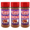 Creole Seasoning 3.8 oz Cajun's Choice Louisiana Foods (Pack of 3)
