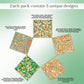 Confect St. Patricks Green & Gold Leaf Sprinkles | White Pearl Sprinkles | Gold Star Sprinkles | Edible Sprinkles | Sprinkles Fo