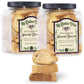 Nonni'S La Dolce Vita Almond Biscotti - 2 Tubs - 34Oz Of Biscotti Italian Cookies - Italian Biscotti Cookies - Biscotti Jar - Bi