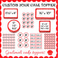 Generic Custom Edible Cupcake Toppers - 2 Photo/Image/Logo - 12 Count, Paper
