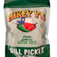 Mikey V's Dill Pickle ''Gator Toes'', Deep Fried Garlic Snacks, 3.9oz.