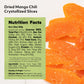 Nuts U.S. - Dried Mango Chili Crystallized Slices | Chili, Salty And Sugary | Vegan | Non-Gmo | Packed In A Resealable Bag!!! (4