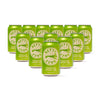 Playty Buzz Sparkling Lemon Lime Top-Grade Sparkling Soda By Blake Lively (12 Pack Cans) | Natural Flavors & Sweeteners  Only Clean Ingredients