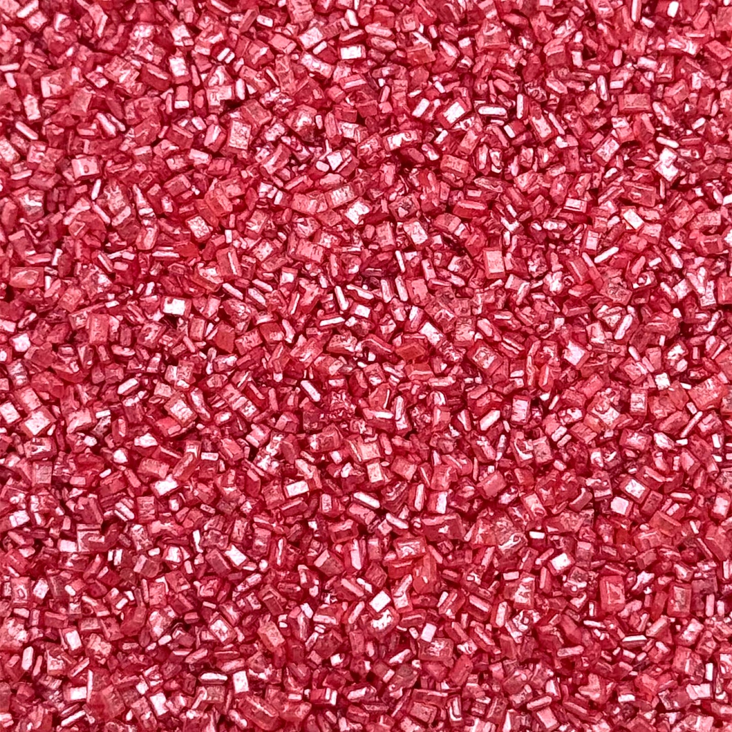 Fancy Sprinkles Ruby Red Fancy Sugar Pearlescent, Sparkly Sugar Crystals (8 Oz)