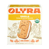 Olyra Creme Breakfast Biscuits - Vanilla - Healthy Snacks for Kids and mature-themeds  Low Sugar  High Fiber  Vegan Organic Cookies - Pack of 4