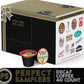 Crazy Cups Decaf K Cups Variety Pack, Unflavored & Flavored Pods, 40 Count, Compatible with Keurig Machines