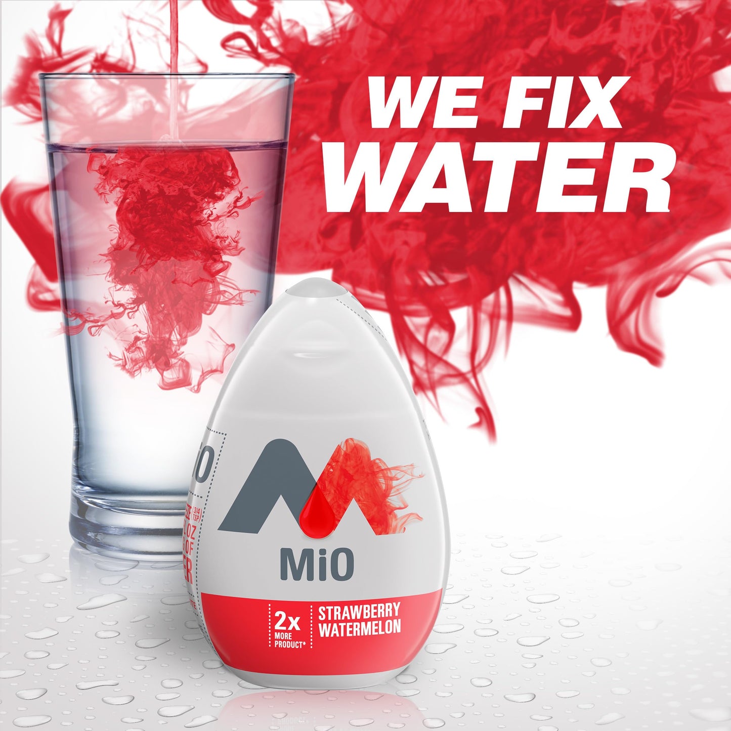 mio Strawberry Watermelon Flavored with other natural flavor Liquid Water Enhancer, 3.24 fl oz Bottle