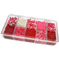 Mystic Sprinkles Valentines Day Sprinkle Mixes (Lots Of Love Sprinkle Decorating Kit 5.7oz)