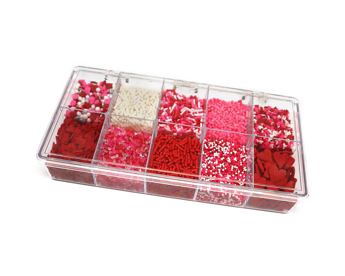 Mystic Sprinkles Valentines Day Sprinkle Mixes (Lots Of Love Sprinkle Decorating Kit 5.7oz)