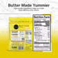 Healthier Comforts Butter Powder | Dehydrated, Shelf Stable Butter | Kosher, Gluten Free, Non-GMO | Popcorn, Baking, Seasoning |