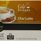 Café Escapes Chai Latte K-Cup Portion Pack for Keurig malt-inspired, 12 Count (Pack of 3)