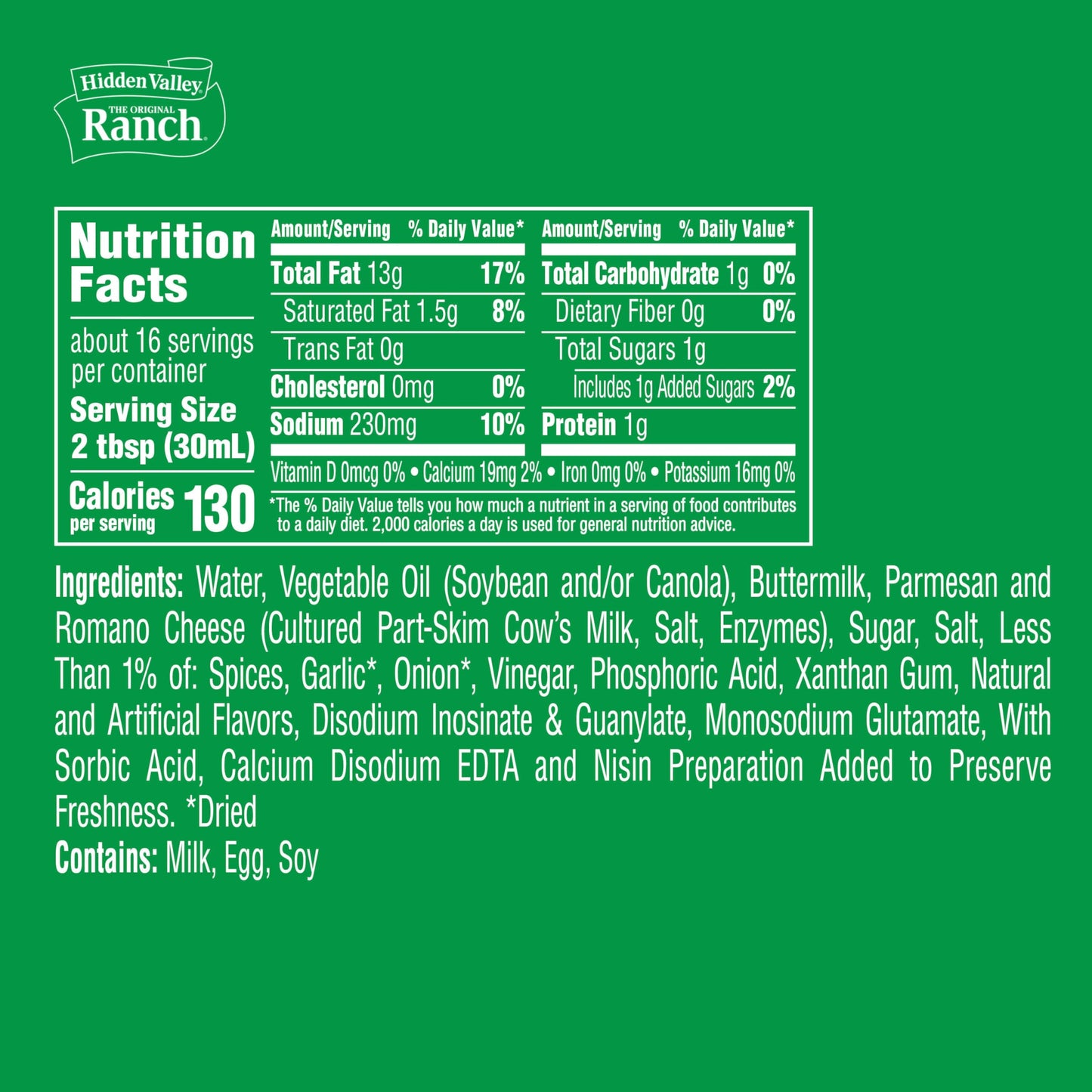 Hidden Valley Parmesan Ranch Condiment And Dressing, Easy Squeeze Bottle, 16 Fl Oz (Package May Vary)
