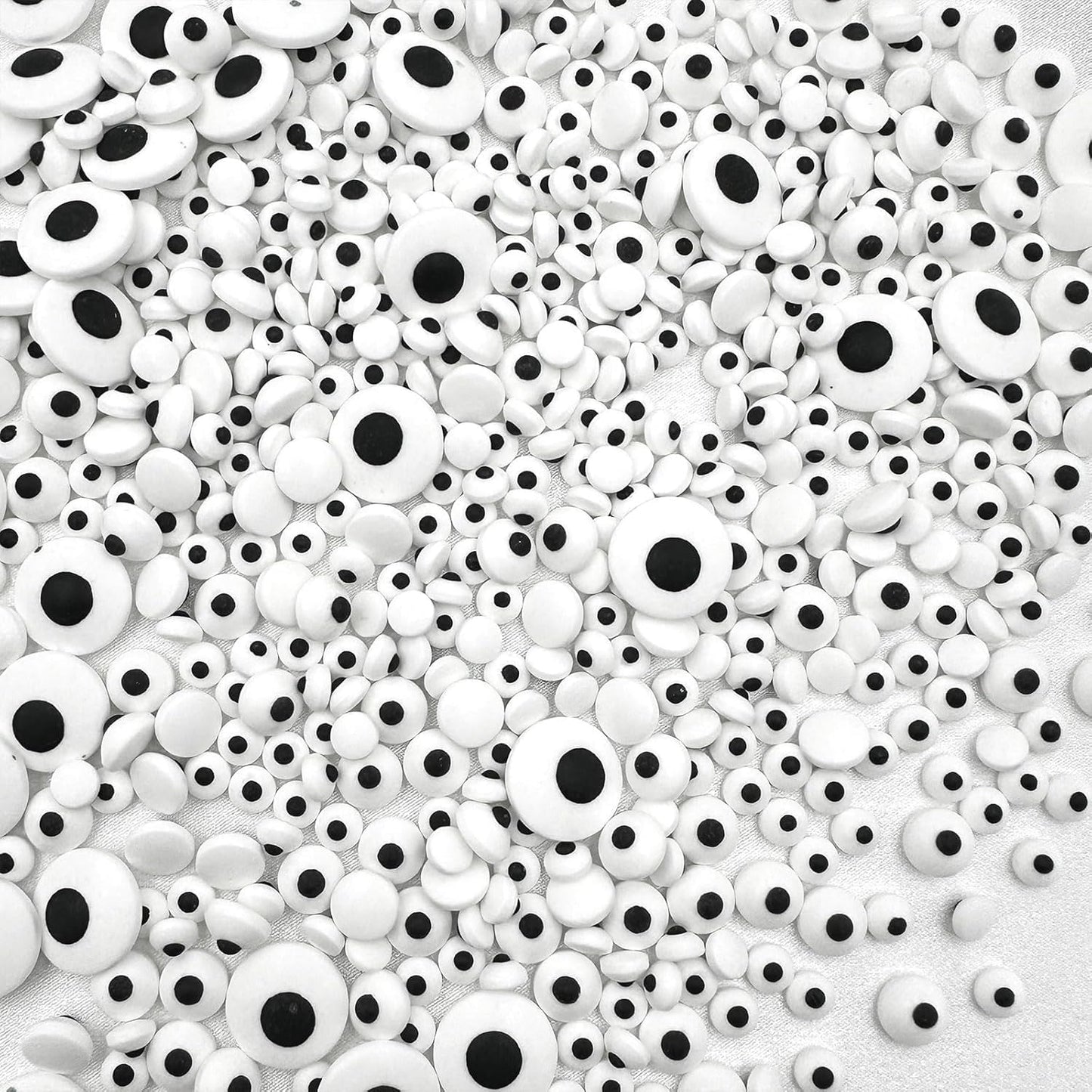 Sarah'S Candy Factory Edible Candy Eyeballs - Medium (0.4 Inches, 2.82 Oz) And Mini (0.3 Inches, 3.1 Oz) Sizes - Cupcake Toppers