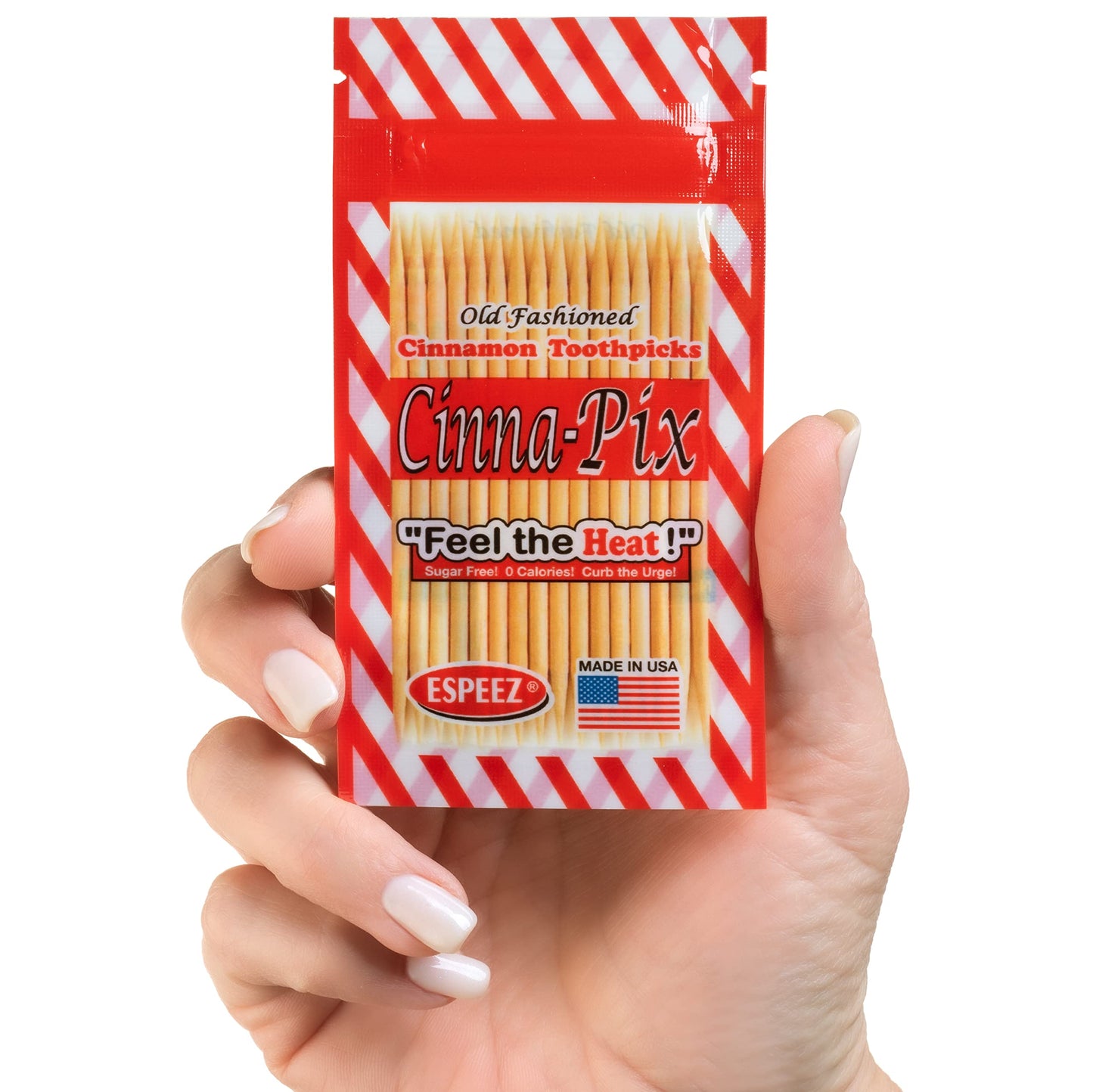 Cinna-Pix Old Fashioned Cinnamon Toothpicks, 24 Count