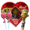 Star Wars Pop Up Lollipop Case Baby Yoda The Mandalorian Candy Gift Set, Valentines Day 2023 (The Child)