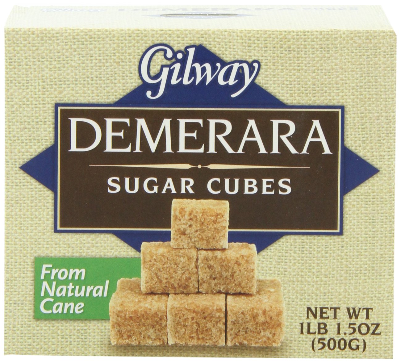 Gilway Demerara Sugar Cubes, 1.1 Pound (Pack of 10)