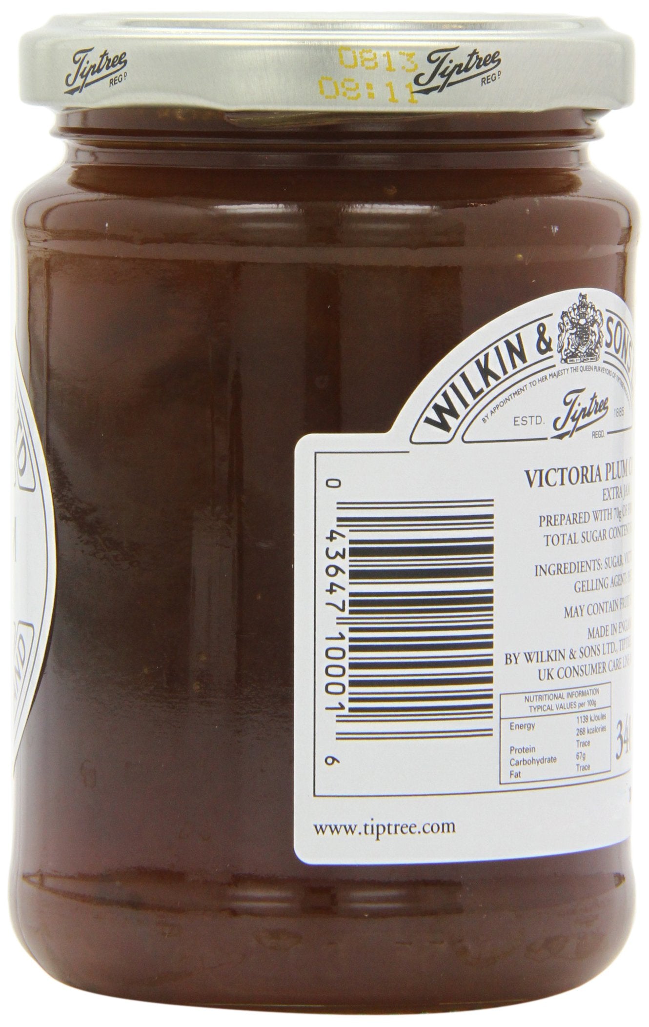 Tiptree Victoria Plum Preserve, 12-Ounce Jar (Pack of 6)