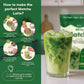 Ceremonial Grade Matcha Powder Infused with Moringa  Green Tea Extract  L-Theanine  Inulin  Spirulina  Ceylon Cinnamon  and Lemon Balm - 100% First Harvest Japanese Tea (30 Servings)
