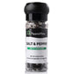 PepperMate Salt and Black Pepper Grinder - 2-in-1 Coarse Blend in Glass Container - 1 Count