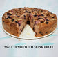 Andy Anand Sugar-Free Gourmet Fruit Cake With Berries, Pecans & Walnuts, Sweetened With Monk Fruit, Moist & Rich, Handmade In Ca
