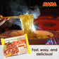 Mama Noodles Pad Thai Instant Spicy Noodles W/Delicious Thai Flavors, Hot & Spicy Noodles W/Pad Thai Soup Base, No Trans Fat W/F