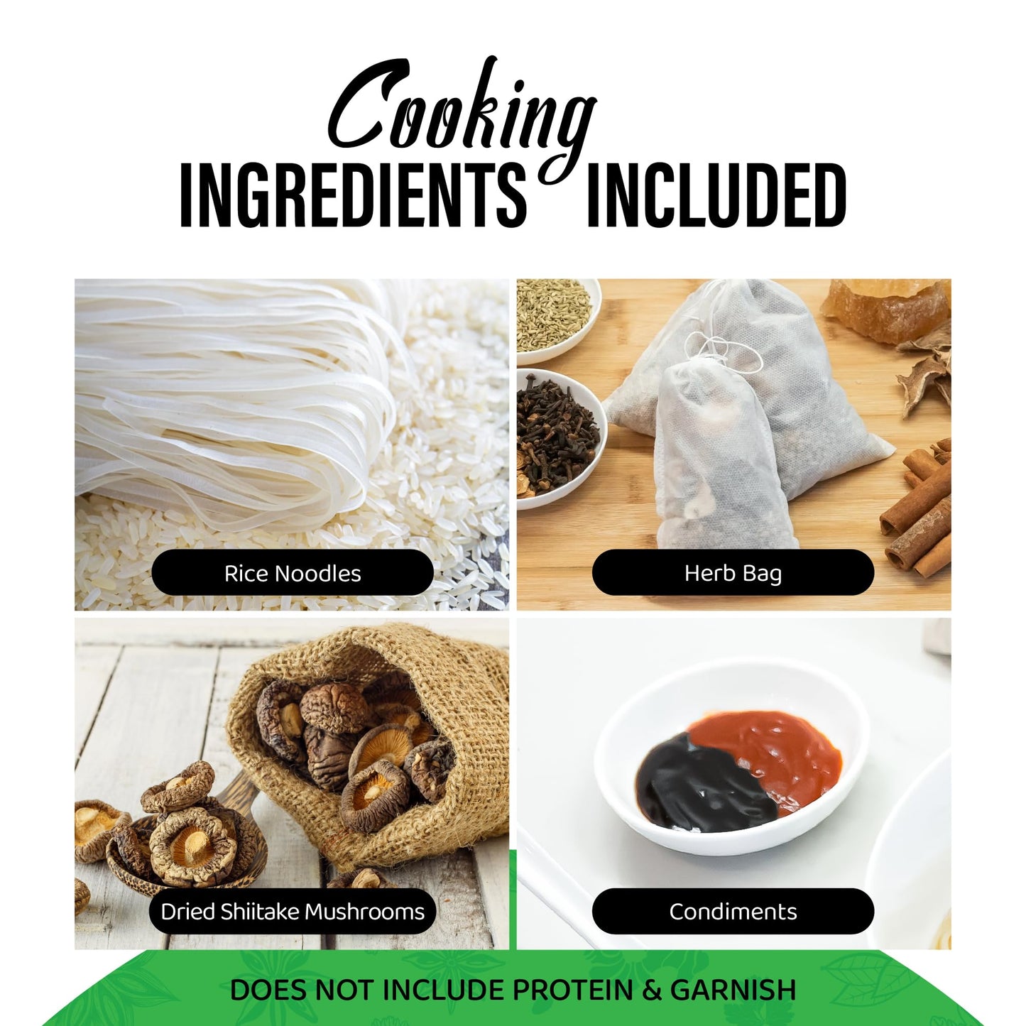 Get Cultured Box Diy Vegan Pho Kit (Ph? Chay), Authentic Vegan Vietnamese Noodle Soup Broth, Includes Herb Bag, Rice Noodles & C