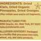 RIND Dried Tropical Fruit Blend 3 OZ