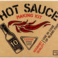Deluxe Hot Sauce Making Kit, Ghost Pepper Edition, Gourmet Spice Blend, 3 Bottles, Fun Labels, Make your own, DIY, for Dad, Gran