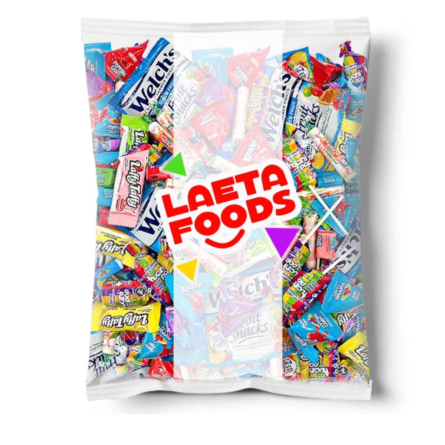 Easter Candy Mix - Pinata Stuffers | 3 Pound Bag | Smarties, Kool-Aid, Tueni Pops, Fruit Chews (Approx. 220 Count)