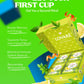 LOVARE Citrus Melissa Tea Bags - Green Tea, Mint, Lemongrass, Orange Peel - 32 Individually Wrapped Bags (1.5 g Each)
