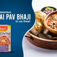 Swad Ready To Eat Mumbai Pav Bhaji Instant Mix Vegetarian Meal With No Added Preservative - 450 Grams (Pack Of 2)