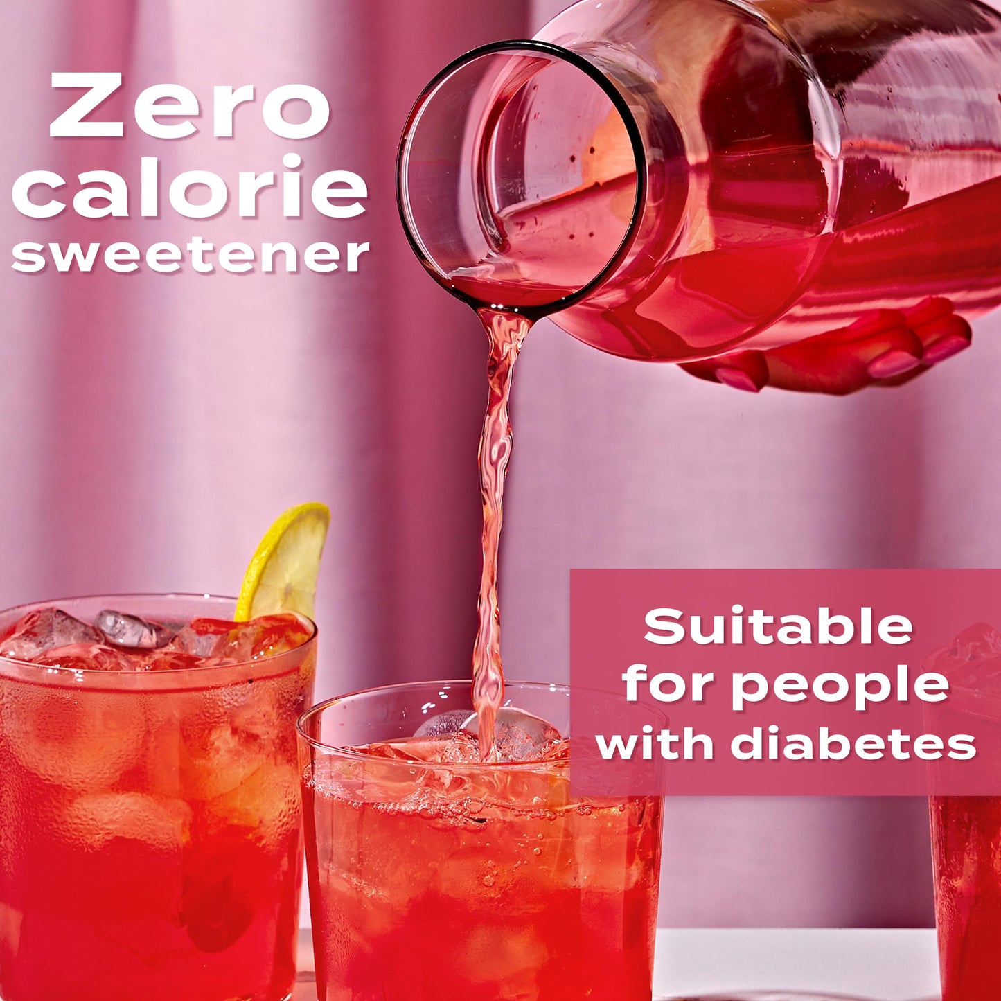 SweetN Low Zero-Calorie Sweetener, Contains Saccharin, Sugar Substitute, Keto, Vegan, Gluten-Free, Great for Cooking, Baking, C