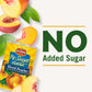 Del Monte Canned Peaches, No Sugar Added, Yellow Cling, 14.5 oz Can, Pack of 12