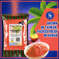 Asia Trans & Co.   Seed Plum Powder - Sweet, Sour & Salty Topping for Desserts - 16 oz - Red