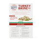 San Francisco Salt Company Organic Turkey Brine Kit - Apple Sage, 13 oz, BPA-Free Brine Bag for Whole, Smoked, Oven-Roasted or Fried Turkey