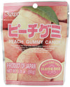 Kasugai Gummy Candy Stand Pack, Peach, 1.76 Ounce (Pack Of 12)